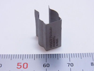 金属3Dプリントの微細形状の造形限界