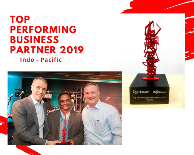 SOLIZE India Technologies Private Limited awarded ‘Top Performing Business Partner 2019 –Indo-Pacific’ at MSC Software Kick-off Meeting