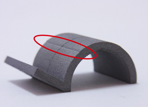 金属3Dプリンターの残留応力が品質へ及ぼす影響③　- ブリッジ形状 -