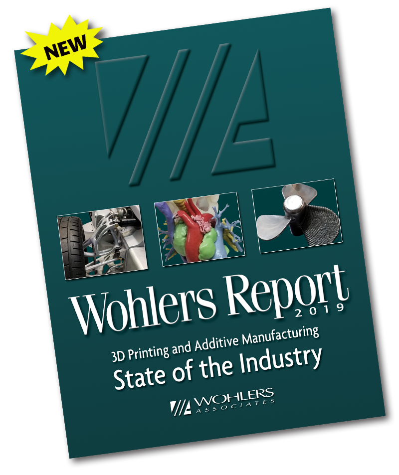 Wohlers Report 2019に高耐熱かつ高透明の光造形材料「SIS-200」に関する情報掲載のお知らせのイメージ