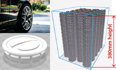 Production example of spare parts using HP's 3D Printing Solution