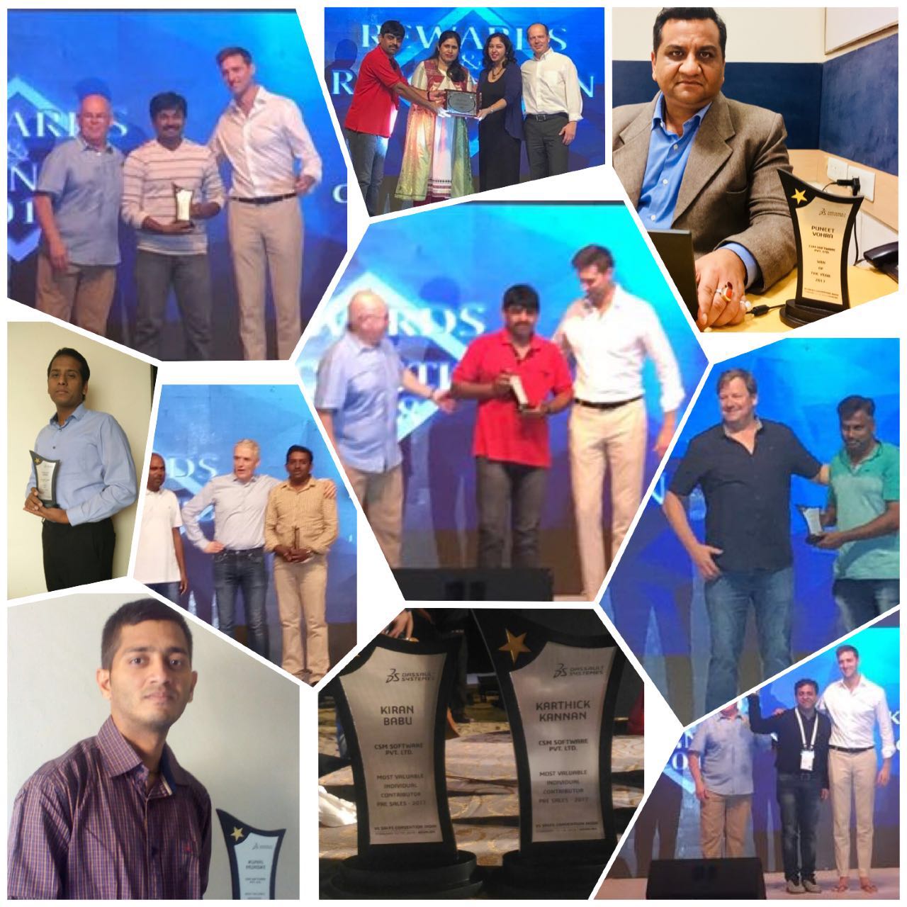 CSM team wins accolades at the Dassault Systèmes Value Solutions Sales Convention 2018