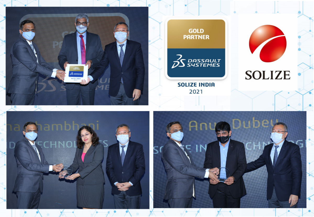 SOLIZE India wins accolades at Dassault Systèmes Value UP 2021