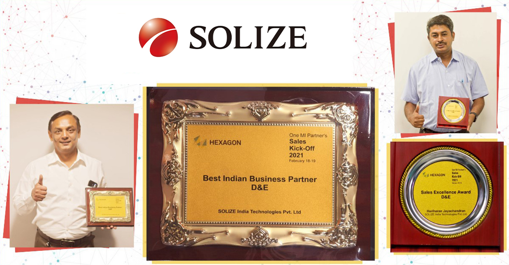 SOLIZE India Technologies Private Limited awarded ‘Best Indian Business Partner (D&E)’ by Hexagon | MSC Software