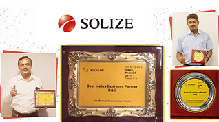 SOLIZE India Technologies Private Limited awarded ‘Best Indian Business Partner (D&E)’ by Hexagon | MSC Software